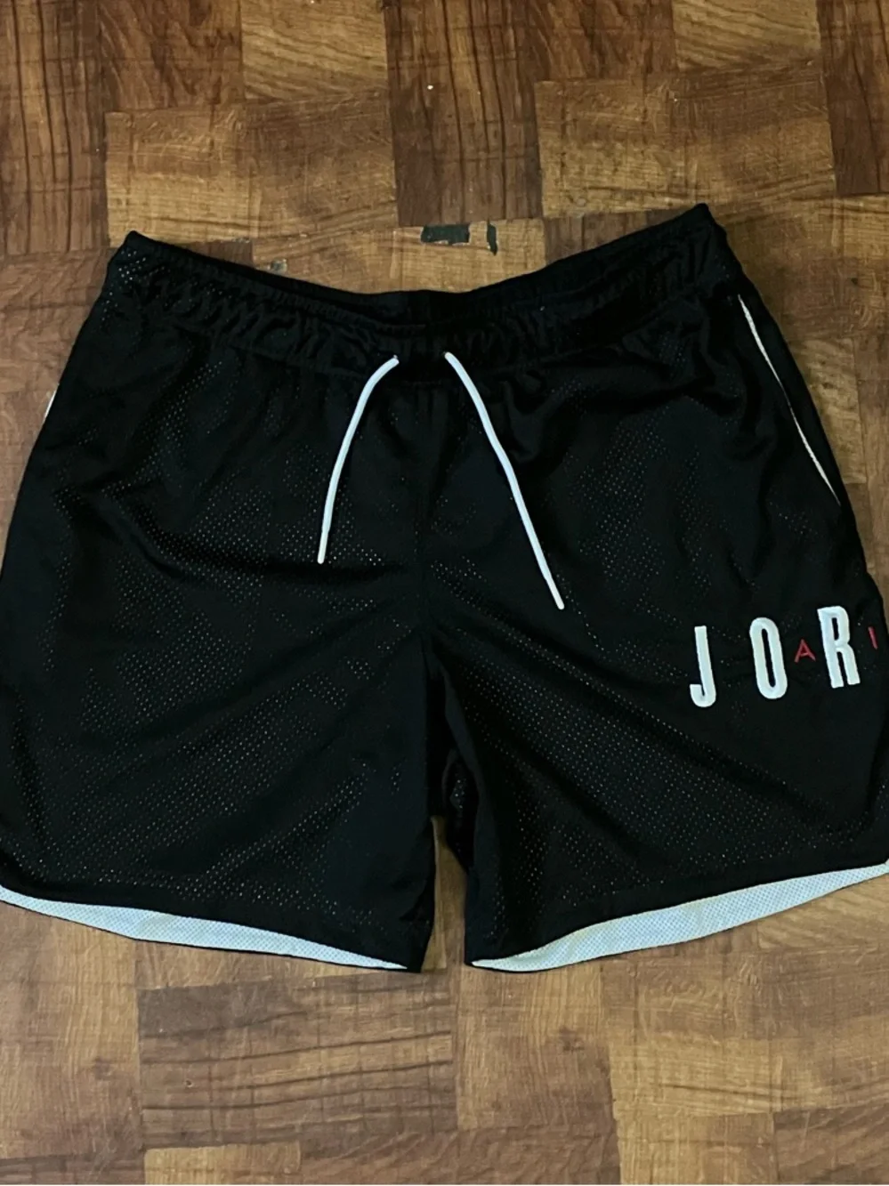 Air Jordan Jumpman Classic Mesh Shorts Black DV7742 Size Large